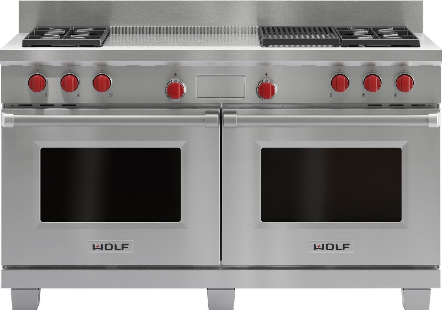 Wolf DF604CF Stainless Steel, Natural Gas