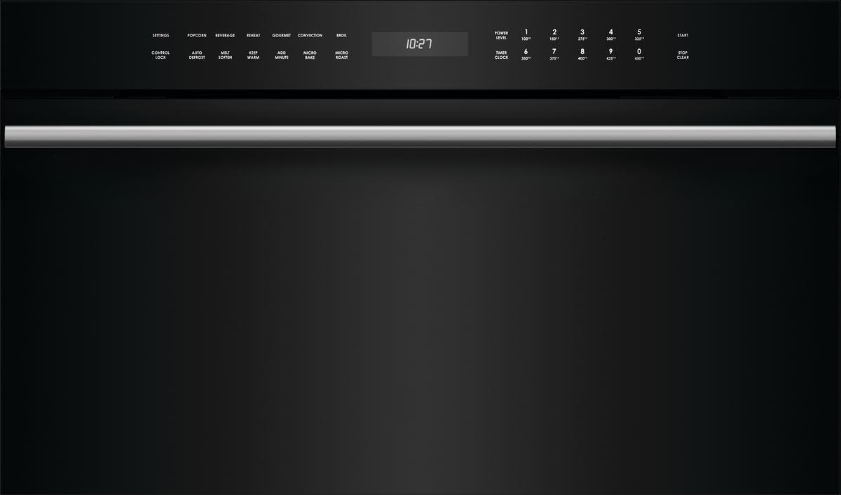 Wolf SPO30CMBTH Black, Contemporary, Transitional Handle