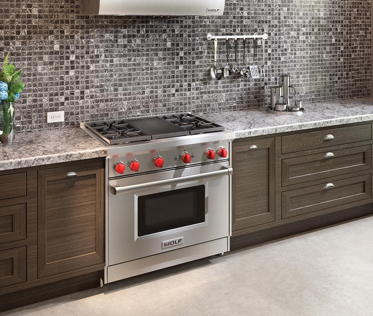 Wolf GR364C Stainless Steel, Natural Gas