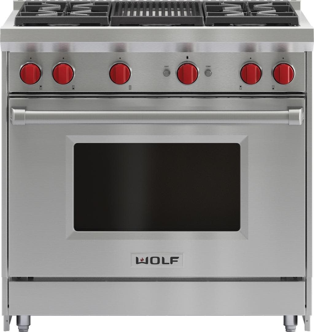 Wolf GR364C Stainless Steel, Natural Gas
