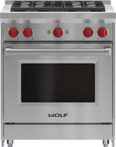 30 Inch Pro-Style Gas Range with 4 Burners