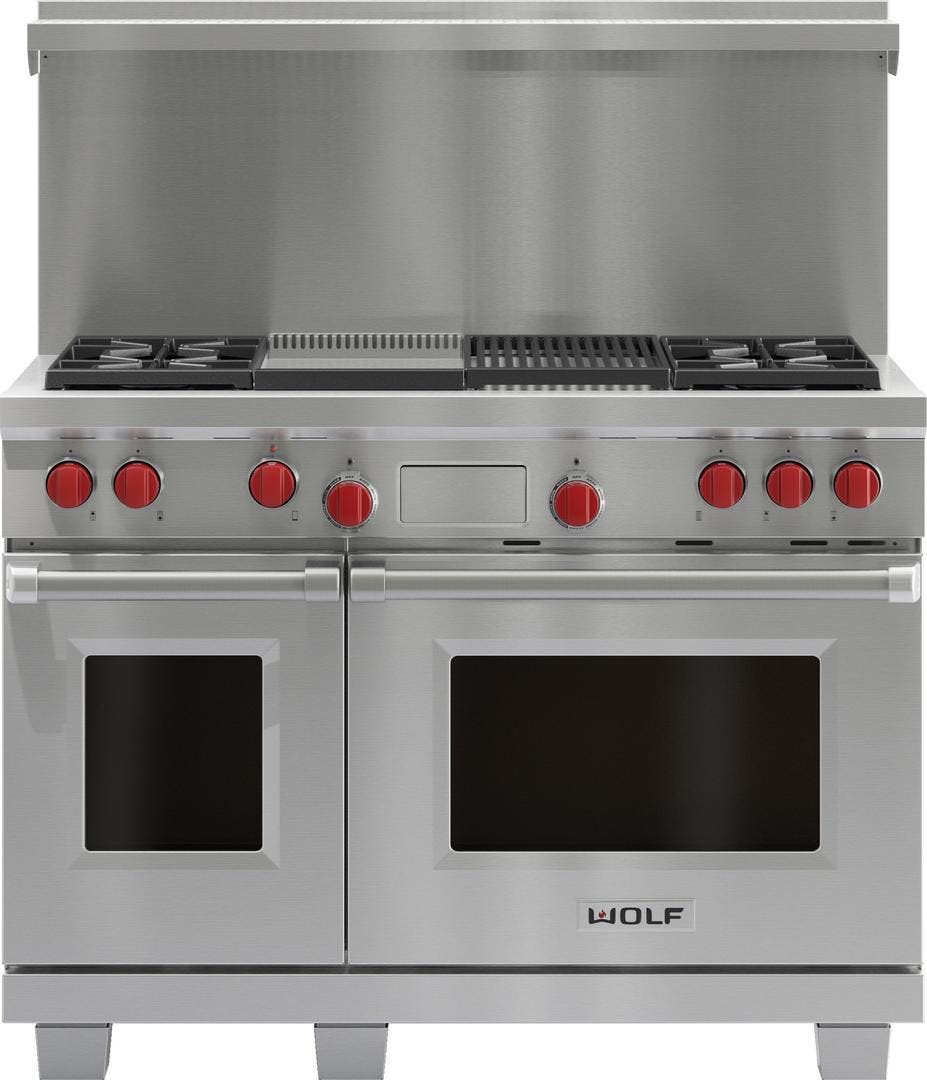 Wolf DF484CGLP Stainless Steel, Liquid Propane