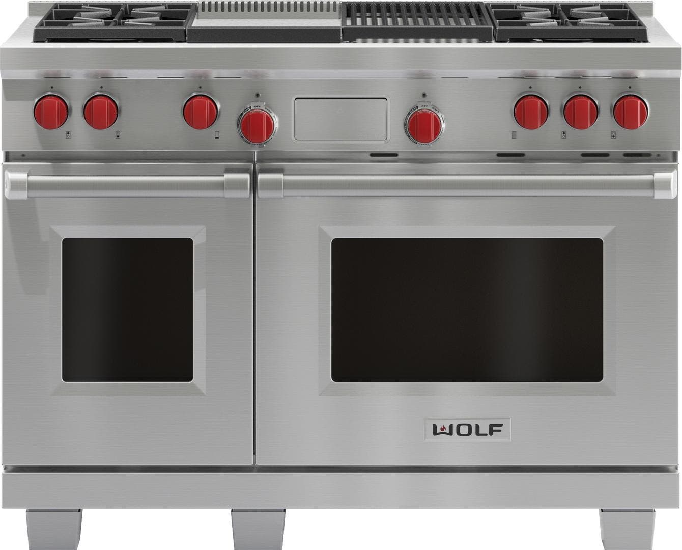 Wolf DF484CG Stainless Steel, Natural Gas