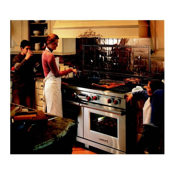 Wolf DF606CG Stainless Steel, Natural Gas