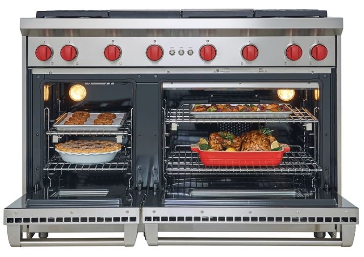 ラウレンシス Wolf GR488 48 Inch Freestanding Pro-Style Gas Range Stainless