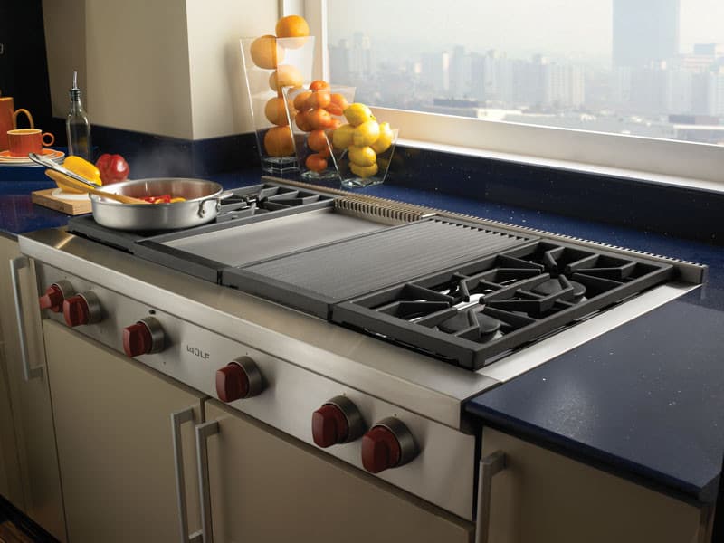 Wolf SRT484CG Stainless Steel, Natural Gas