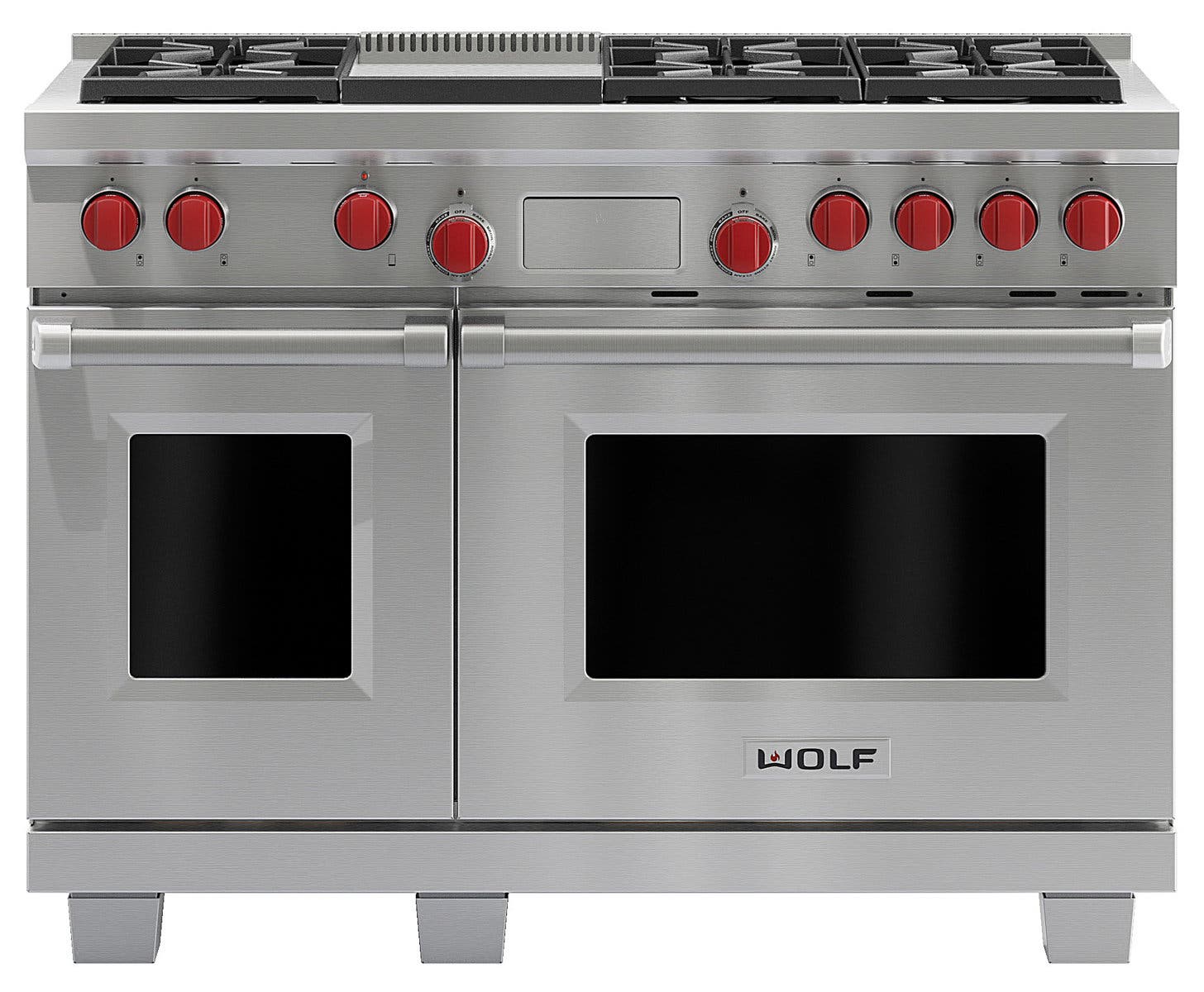 Wolf DF486GLP Stainless Steel, Liquid Propane