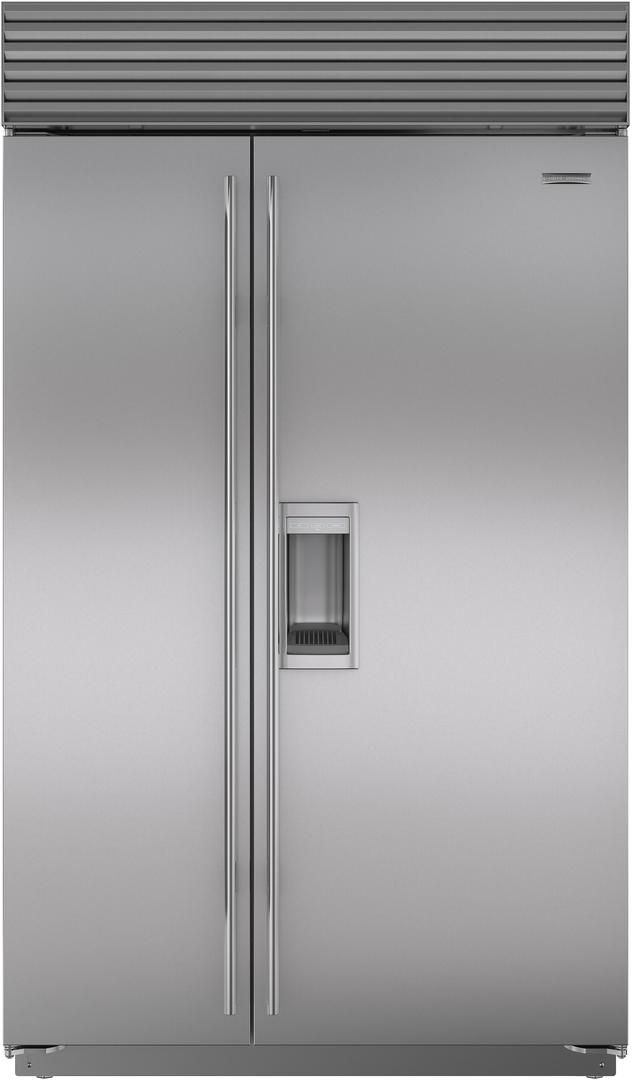 Sub Zero BI48SDSTH 48 Inch Builtin SidebySide Smart Refrigerator with 28.3 cu. ft. Capacity