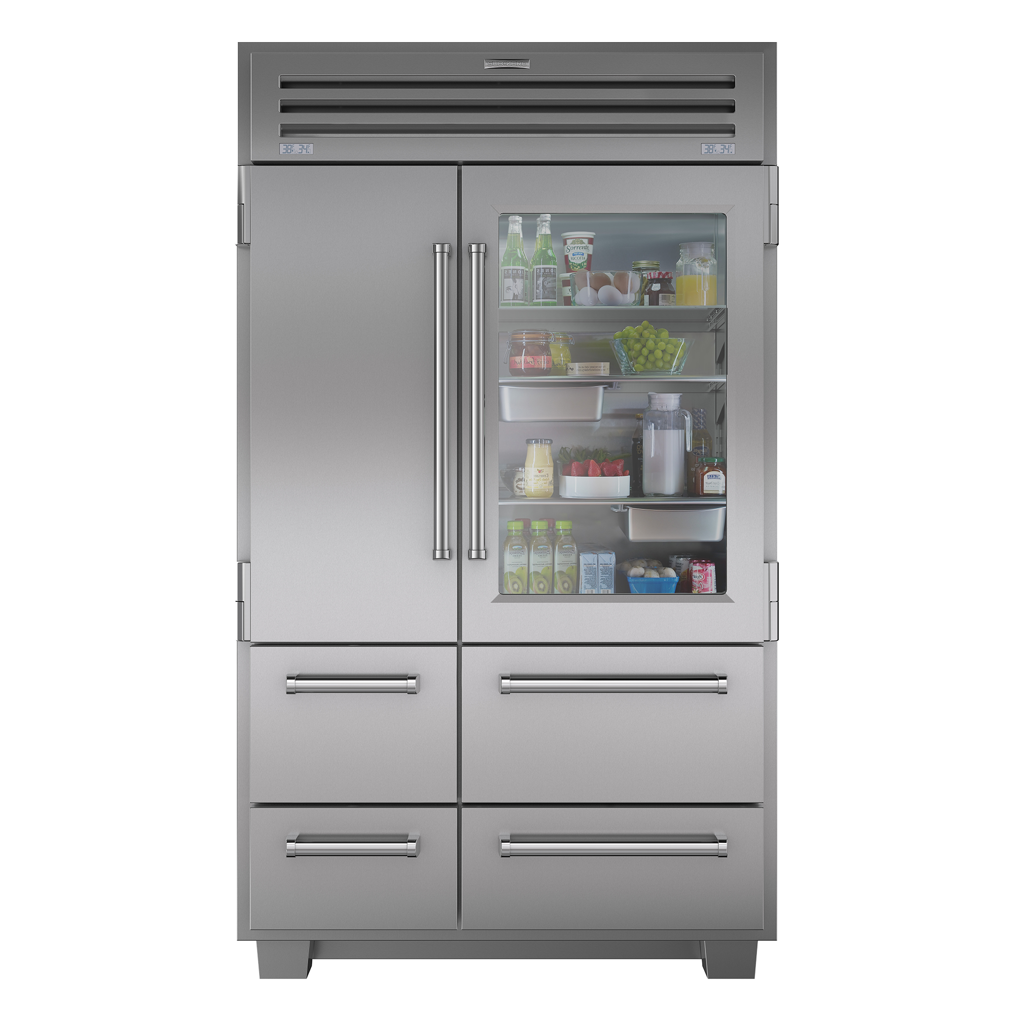 Sub Zero 648PROG 30.1 Cu. Ft. Pro Series Built-in Side-by-Side