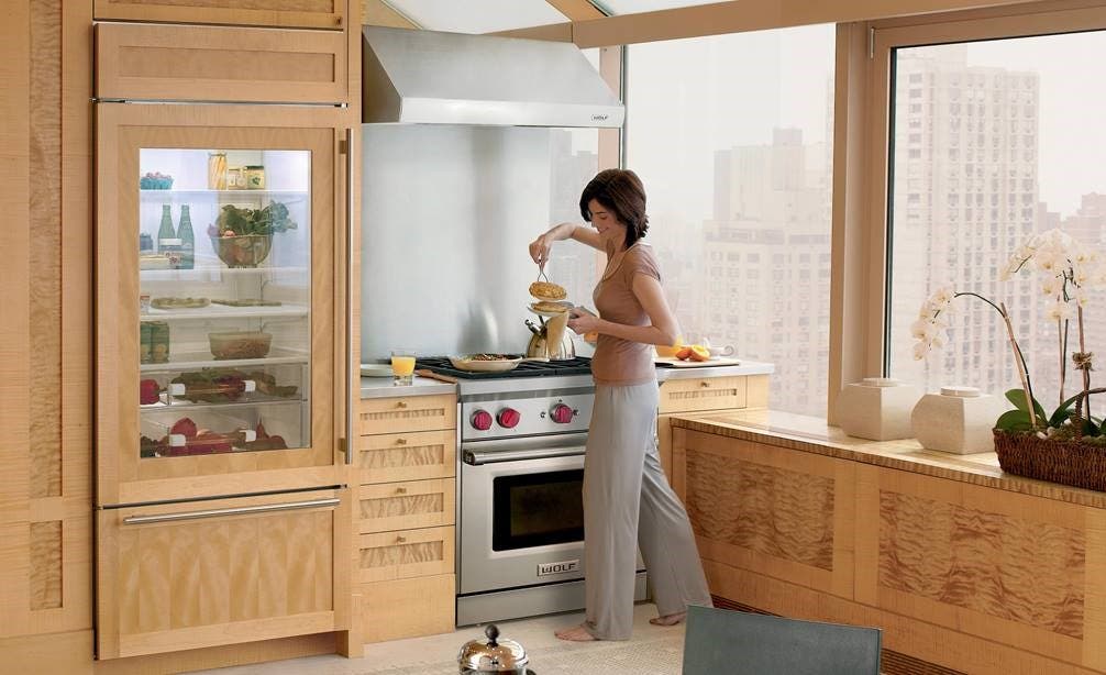 Sub Zero BI36UGSPHRH Stainless Steel with Pro Handles, Right Hinge