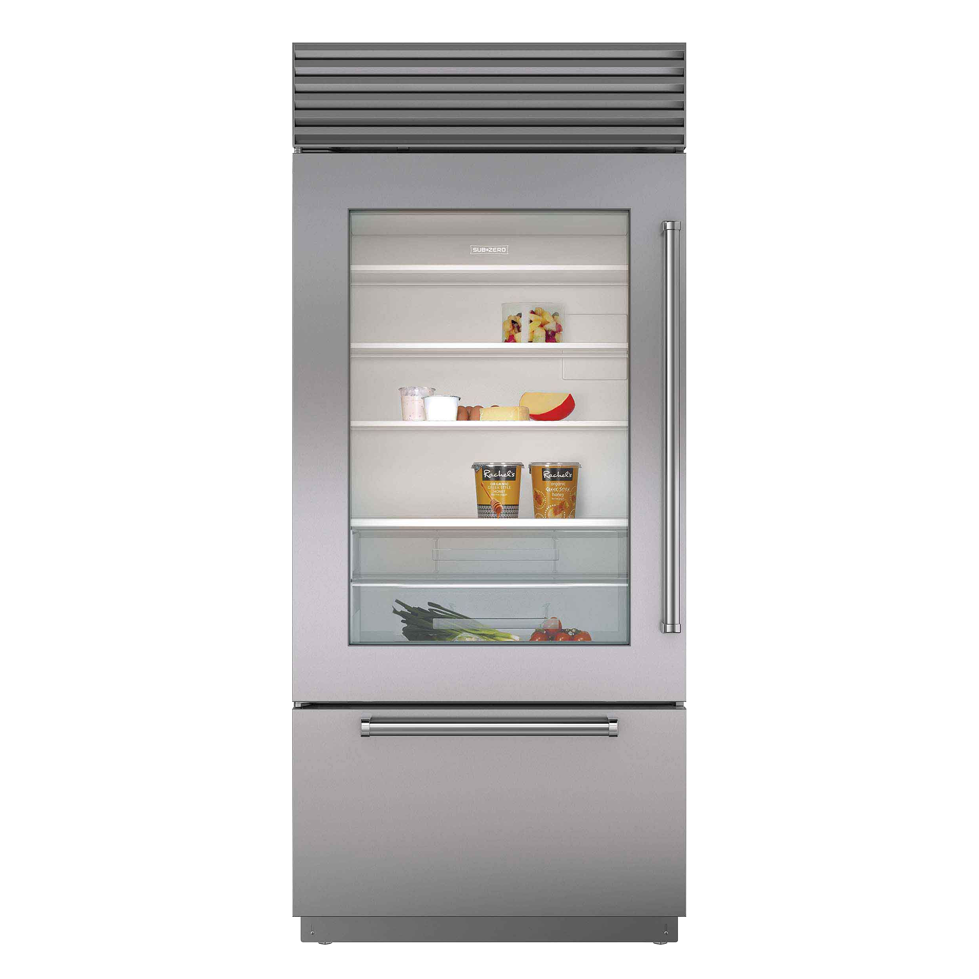 Sub Zero BI36UGSTHLH 36 Inch Builtin BottomFreezer Smart Refrigerator