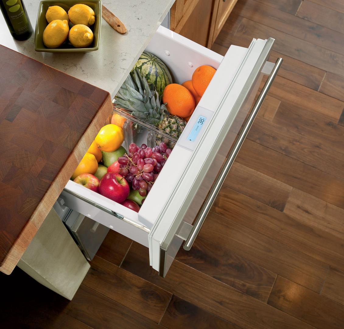 Sub Zero ID27R 27 Inch Integrated Smart Refrigerator Drawer Panel