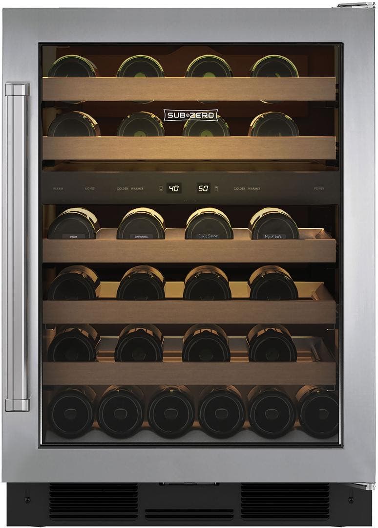 Sub Zero UW24SPHRH Stainless Steel with Pro Handle, Right Hinge