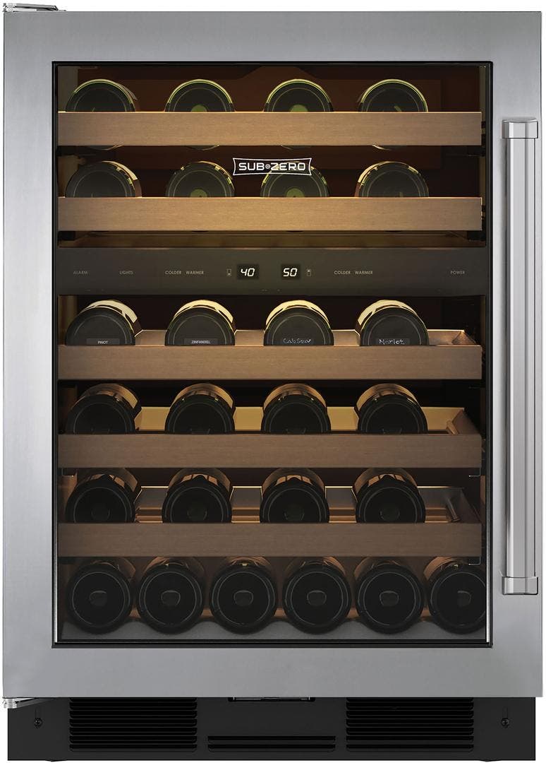 Sub Zero UW24SPHLH Stainless Steel with Pro Handle, Left Hinge