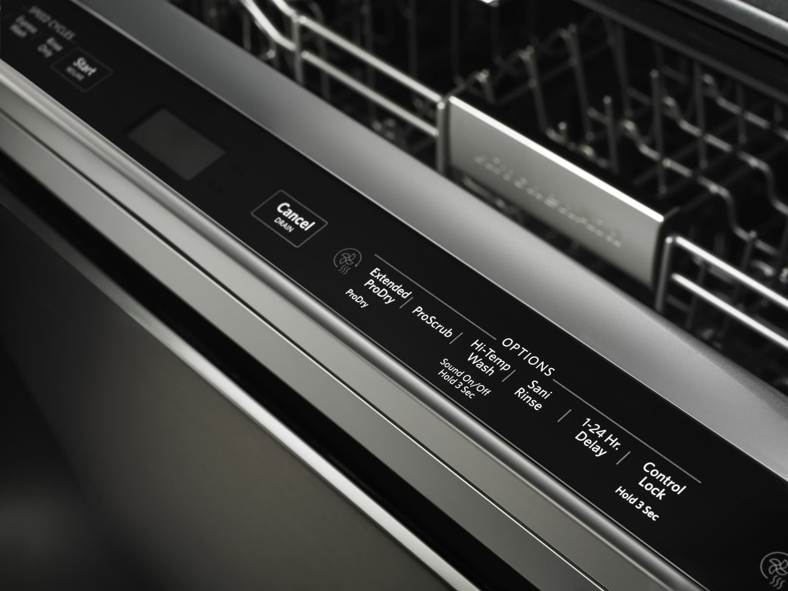 KitchenAid KDTE334GBS Black Stainless