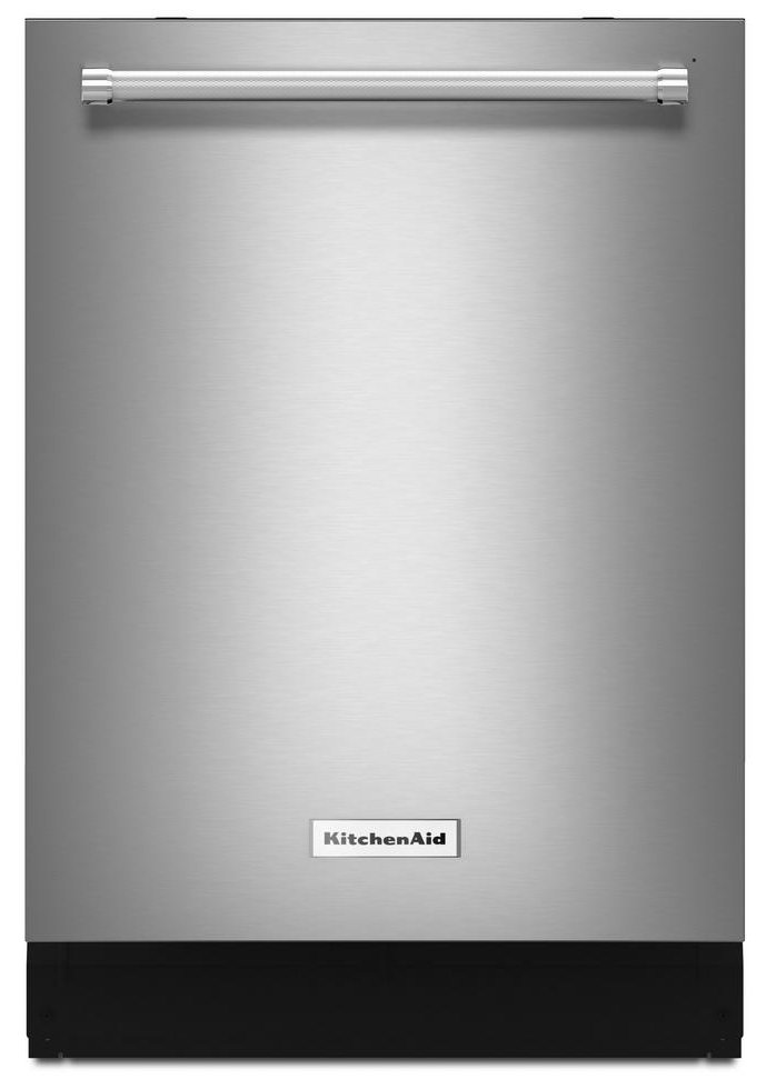 KitchenAid KDTE234GPS 24 Inch Built In Dishwasher Stainless Steel