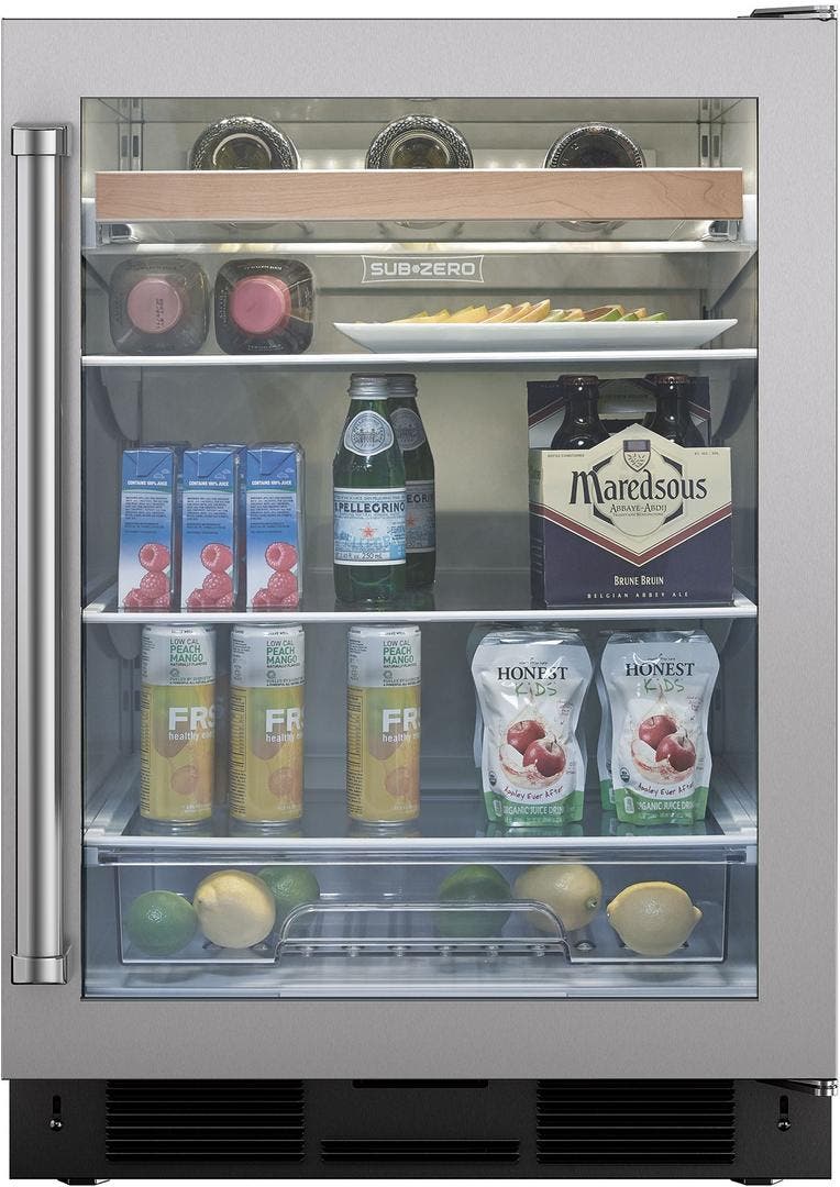 Sub Zero UC24BGSPHRH Stainless Steel with Pro Handle, Right Hinge