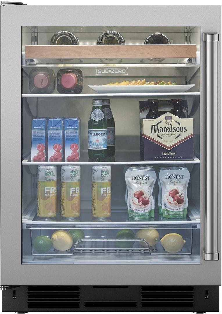 Sub Zero UC24BGSPHLH Stainless Steel with Pro Handle, Left Hinge