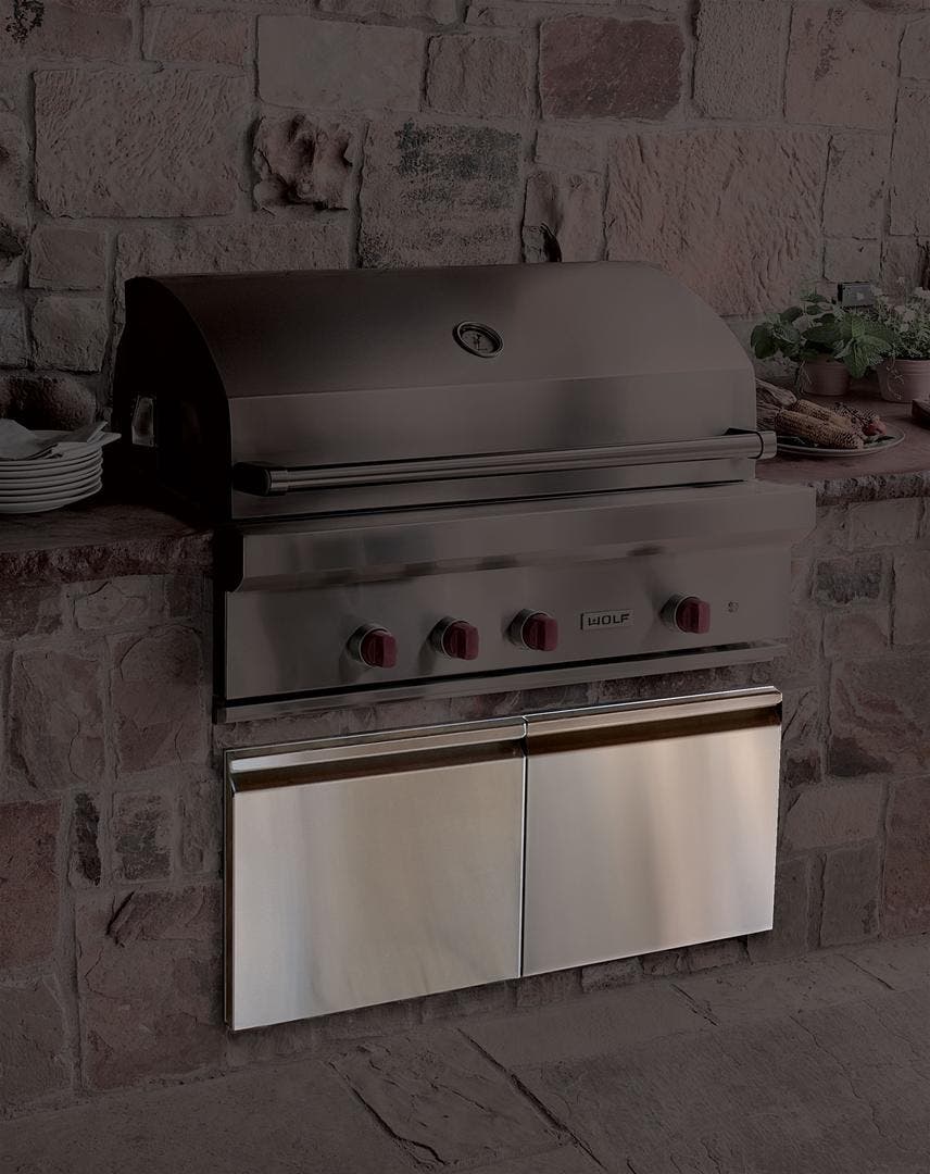 Wolf 814089 Stainless Steel, 42 Inch