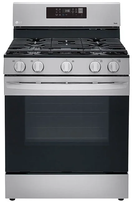 LG Gas Range with Air Fry & EasyClean - LRGL5823S