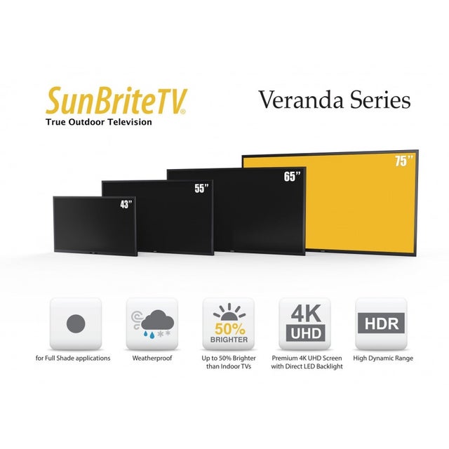 SunBrite TV SBV754KHDRBL
