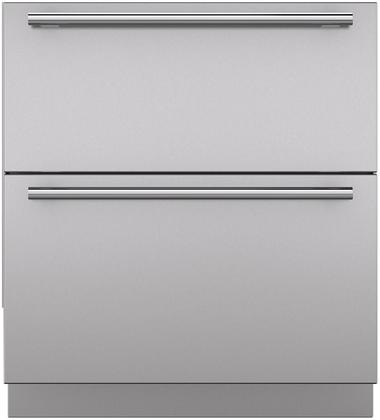 30 Inch Integrated Drawer Panels with Tubular Handles