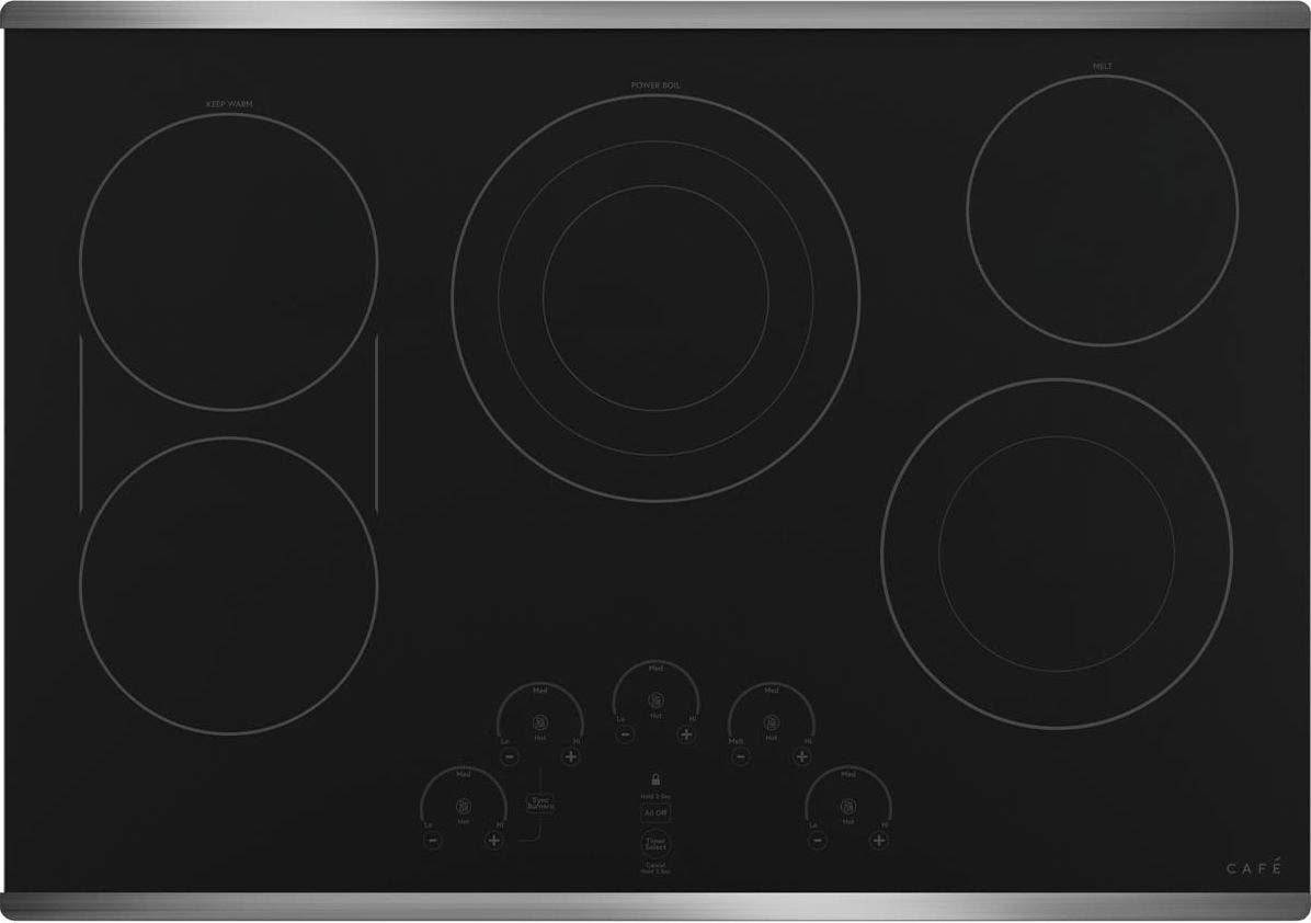 Cafe CEP90362NSS Black with Stainless Steel Trim