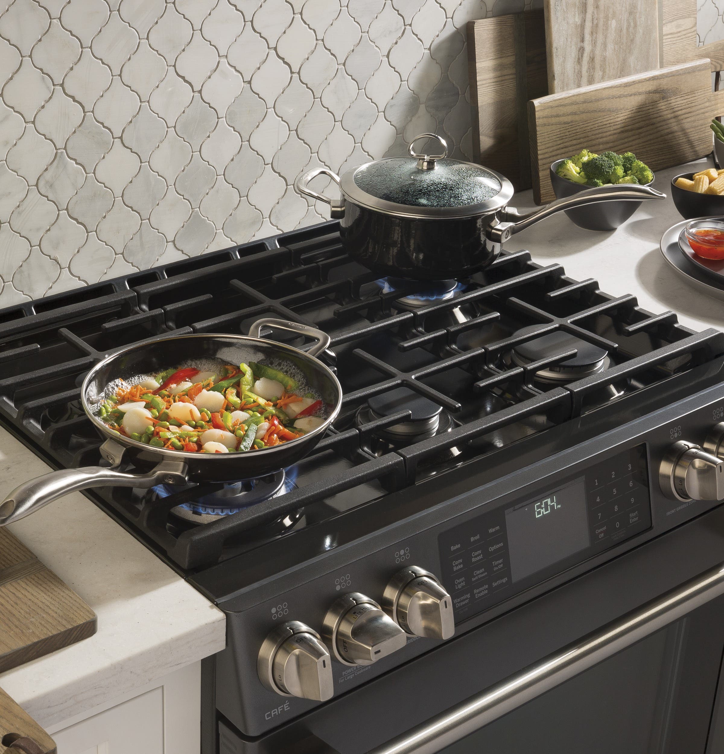 Cafe CGS986EELDS Black Slate
