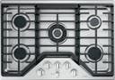 30 Inch Gas Cooktop with 20K BTU Triple Ring Burner, 5 Sealed Cooktop Burners, Integrated Cooktop Griddle, Precise Simmer Burner, LED Backlit Heavy-Duty Knobs, Dishwasher-Safe Grates, Child Lock, CafeÌ Fits Guarantee, ADA Compliant and UL