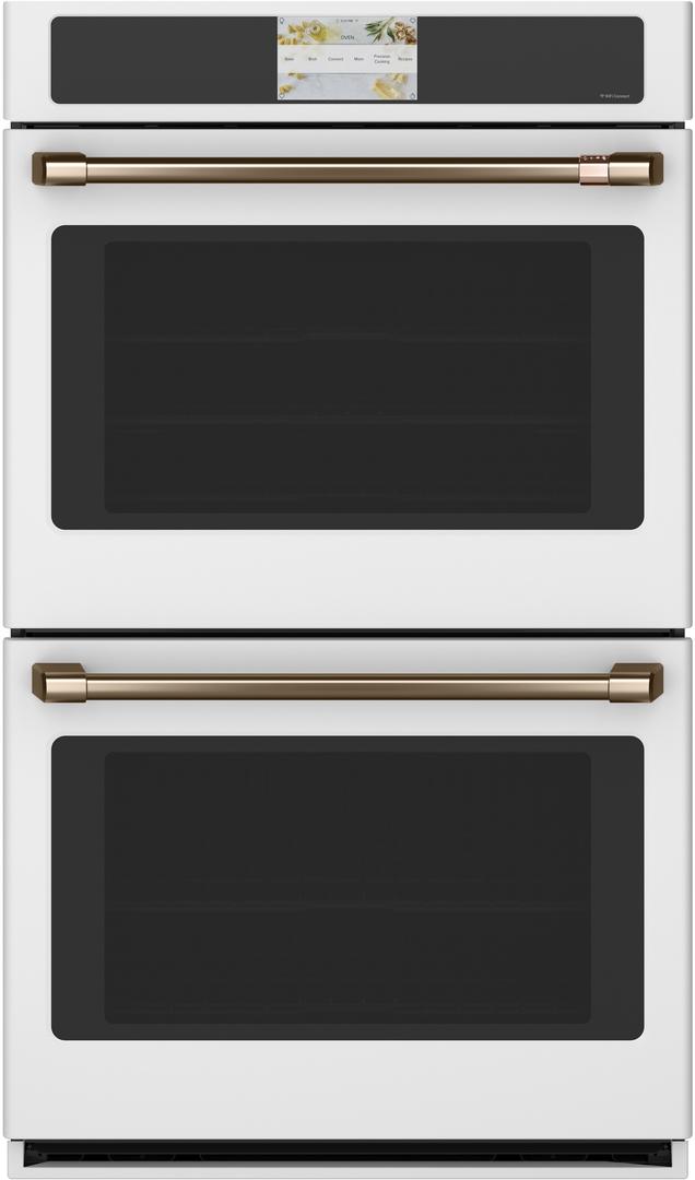 tradition et innovation PâtissierVol.2 Cafe CTD90DP4NW2 30 Inch Double Convection Smart Electric Wall