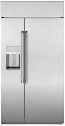 42 Inch Smart Built In Side by Side Refrigerator with Dispenser