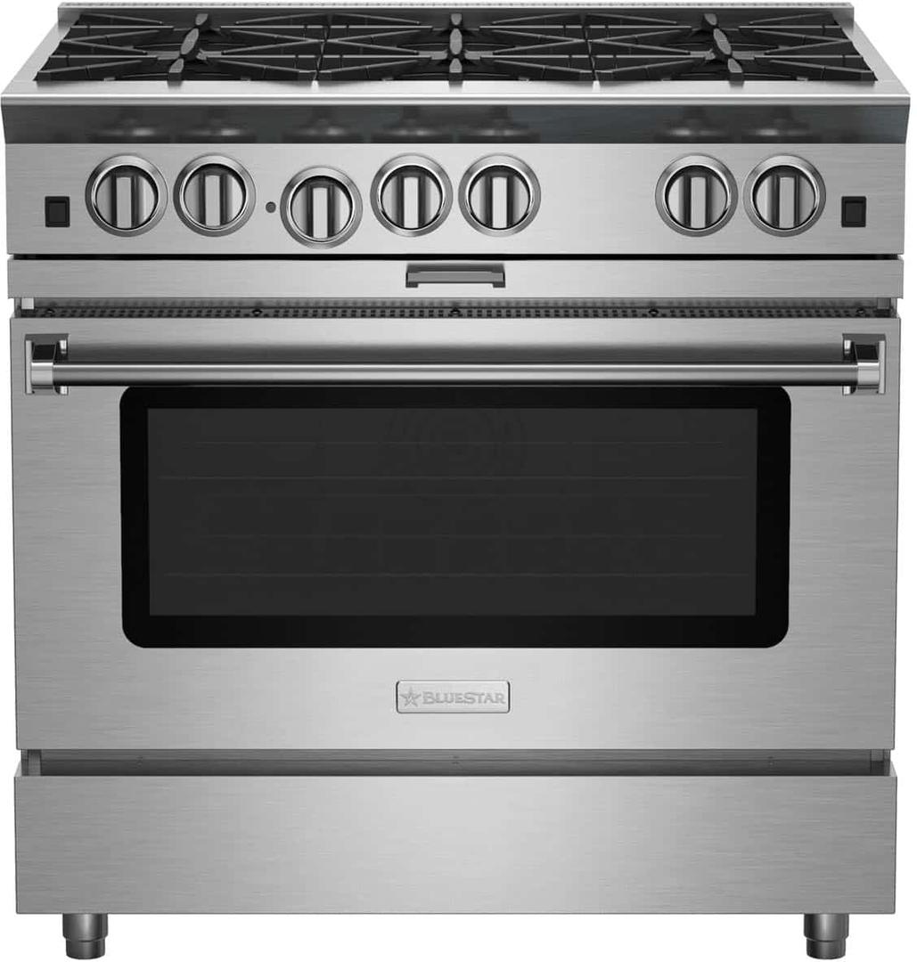 Bluestar BSP366BL Stainless Steel, Liquid Propane