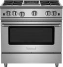 36 Inch Freestanding Gas Range with 4 Open Burners