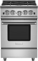 24 Inch Freestanding Gas Range with 4 Open Burners