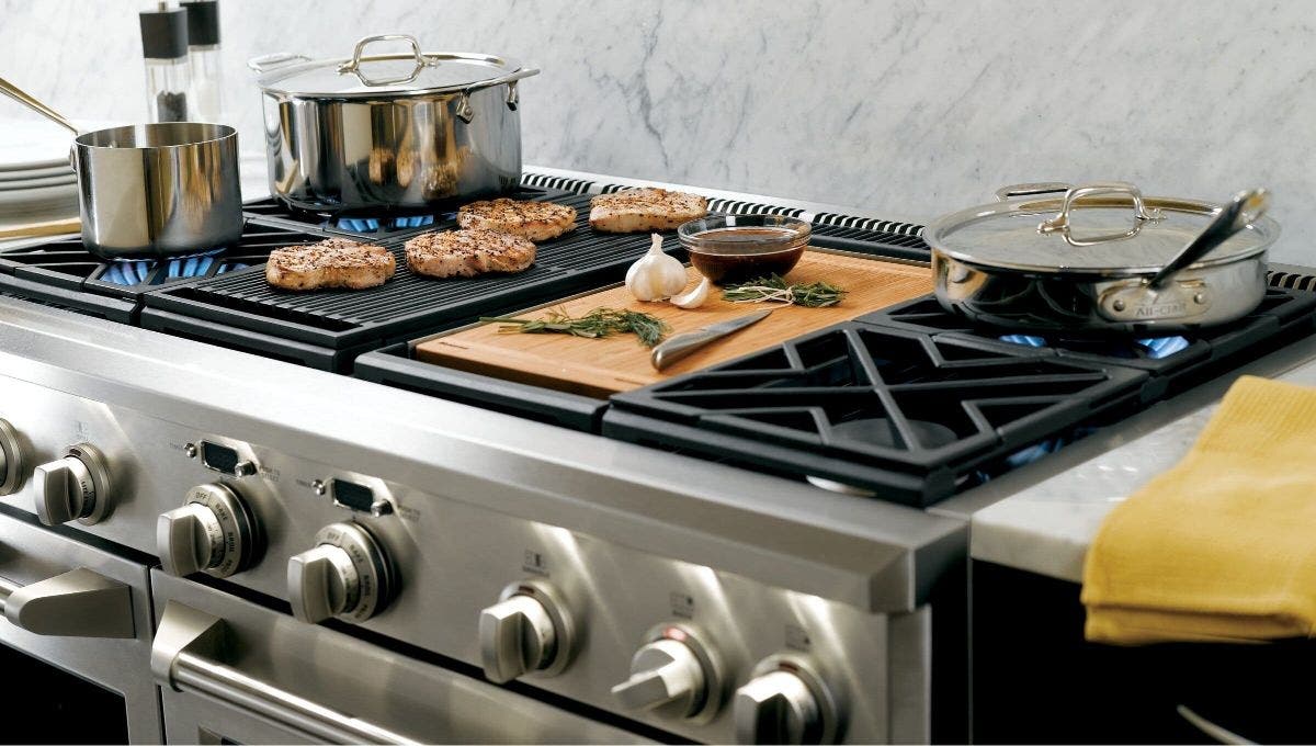Monogram ZDP484NGPSS Stainless Steel, Natural Gas