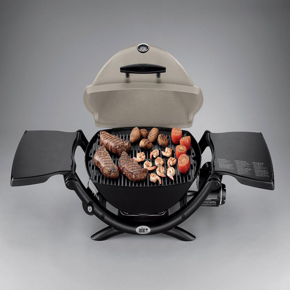 Weber 54060001 Q 2200 Gas Grill: Titanium, Titanium