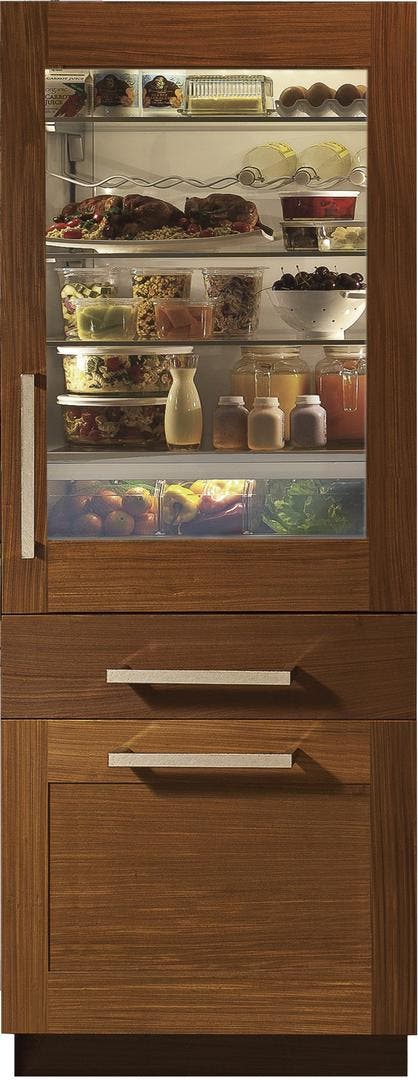 Monogram ZIK30GNNII Panel Ready, Glass Door