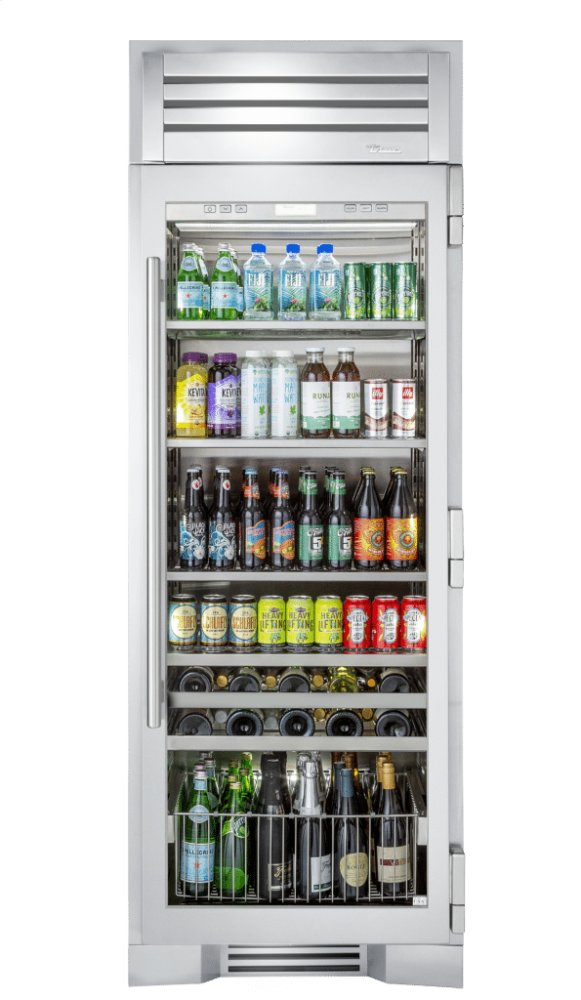 True Residential TR30BEVRSGA Glass Door, Right Hinge