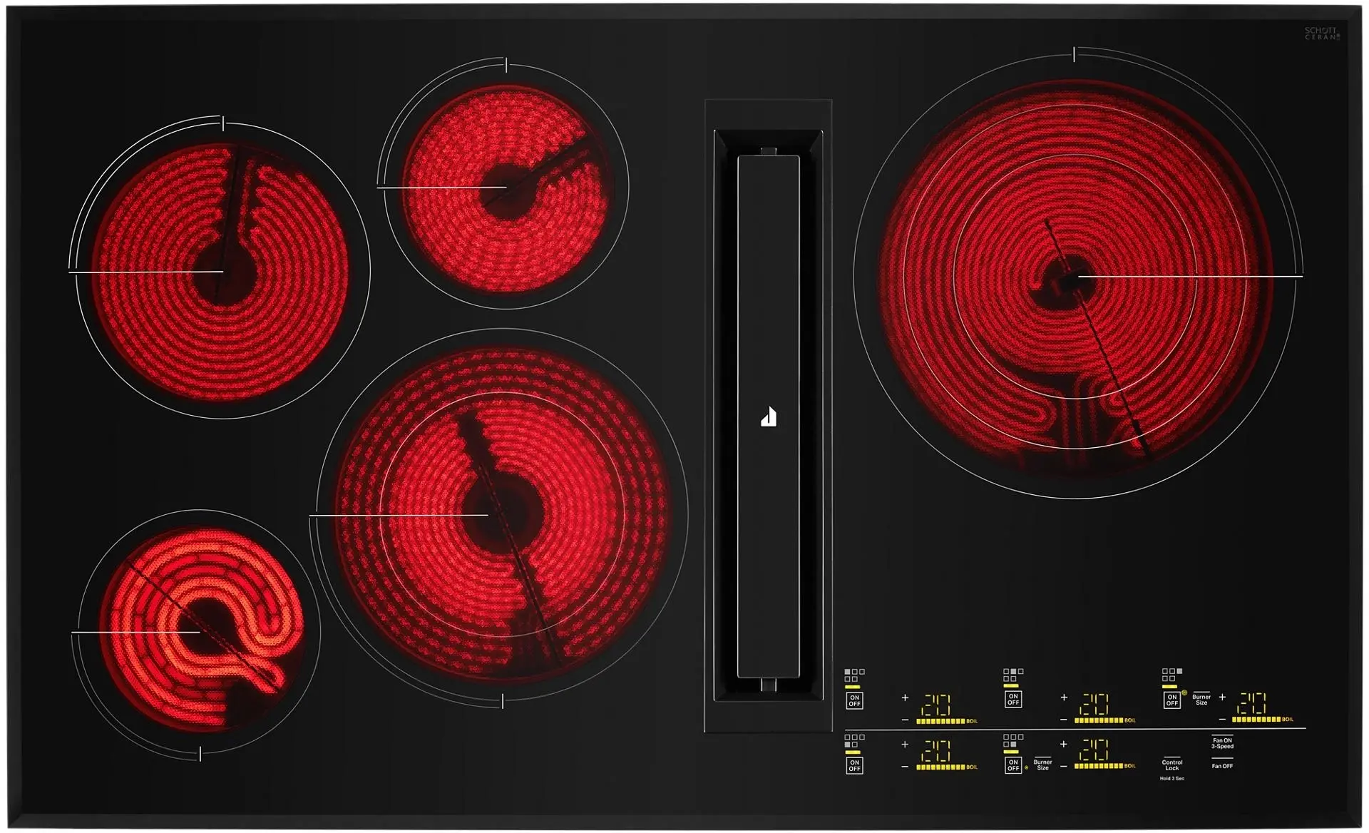 Jenn Air JED4536KB Black