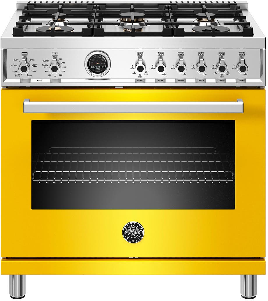 Bertazzoni PROF366DFSGIT Giallo Yellow