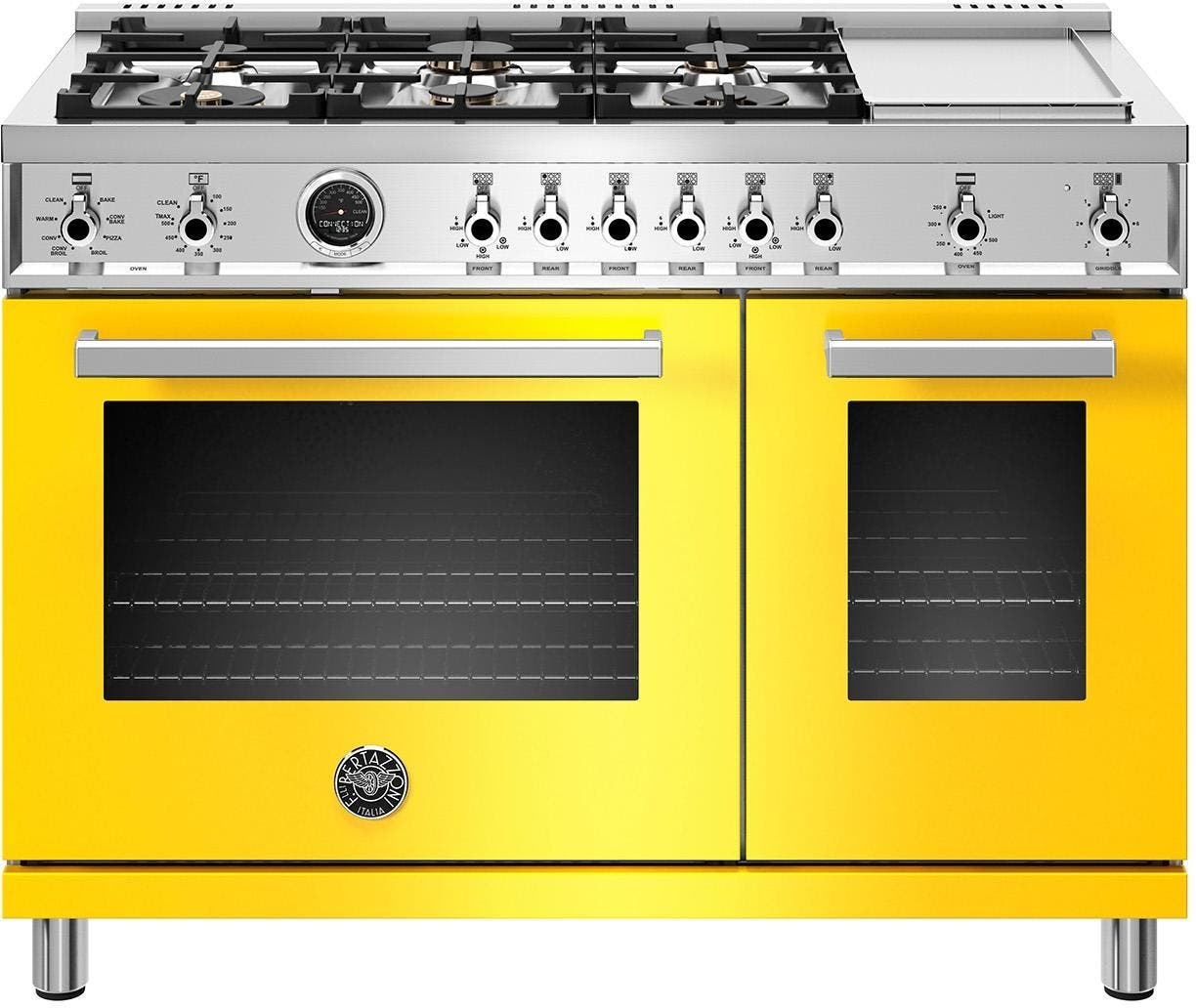 Bertazzoni PROF486GDFSGIT Giallo Yellow