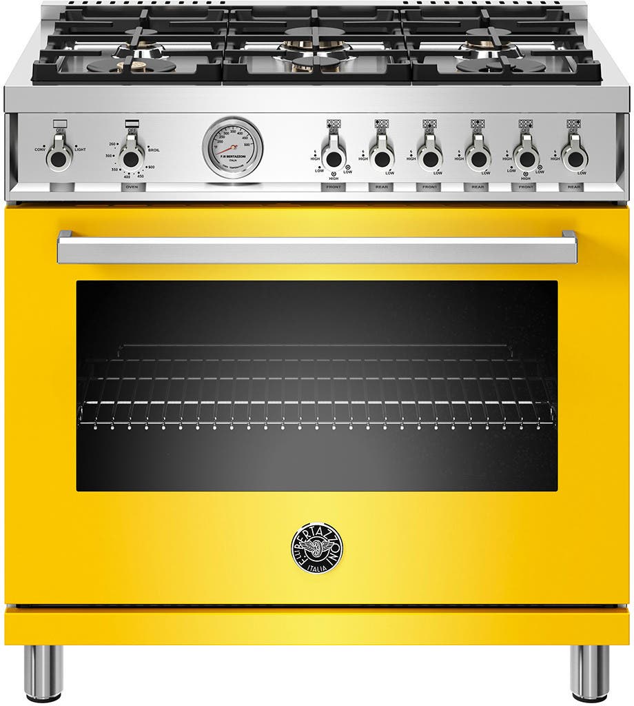 Bertazzoni PROF366GASGIT Giallo Yellow