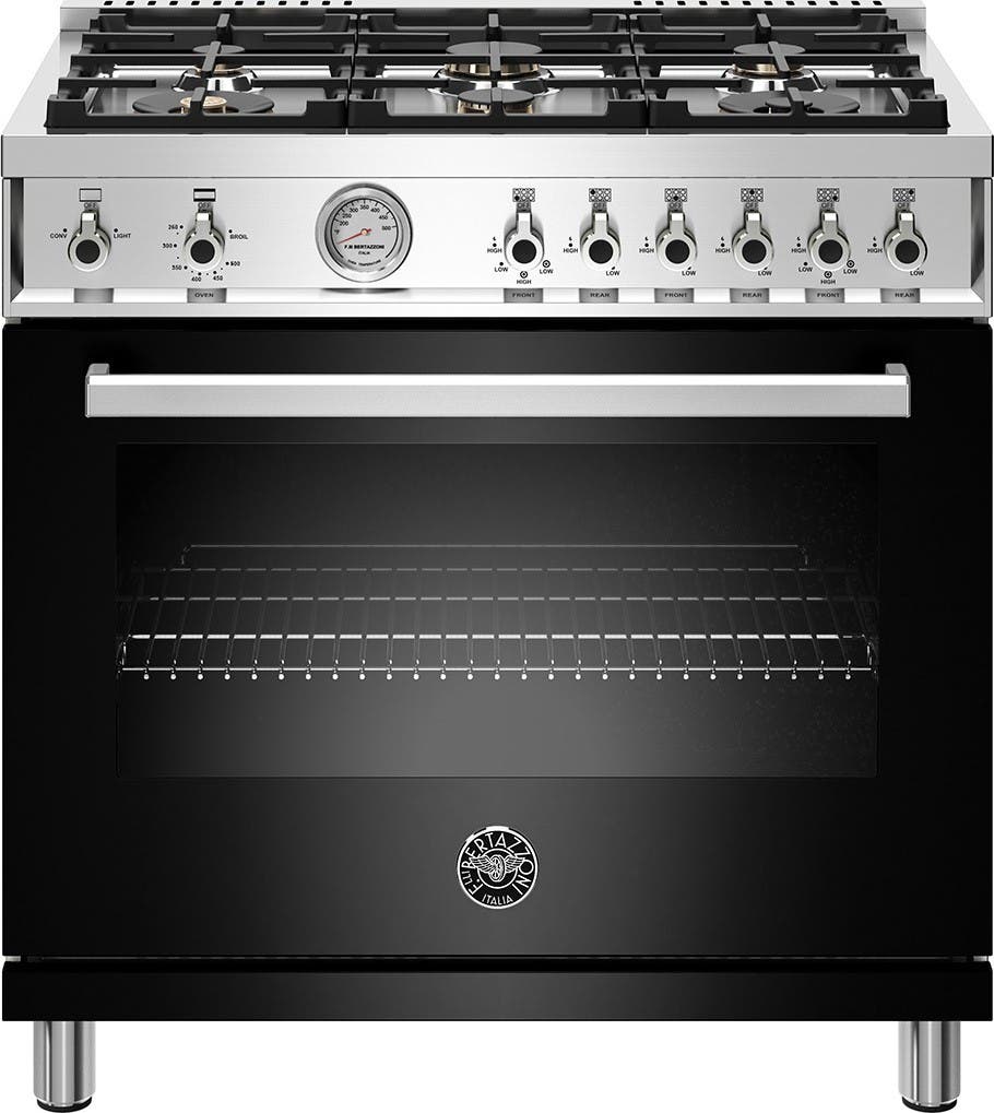 Bertazzoni PROF366GASNET Nero Black