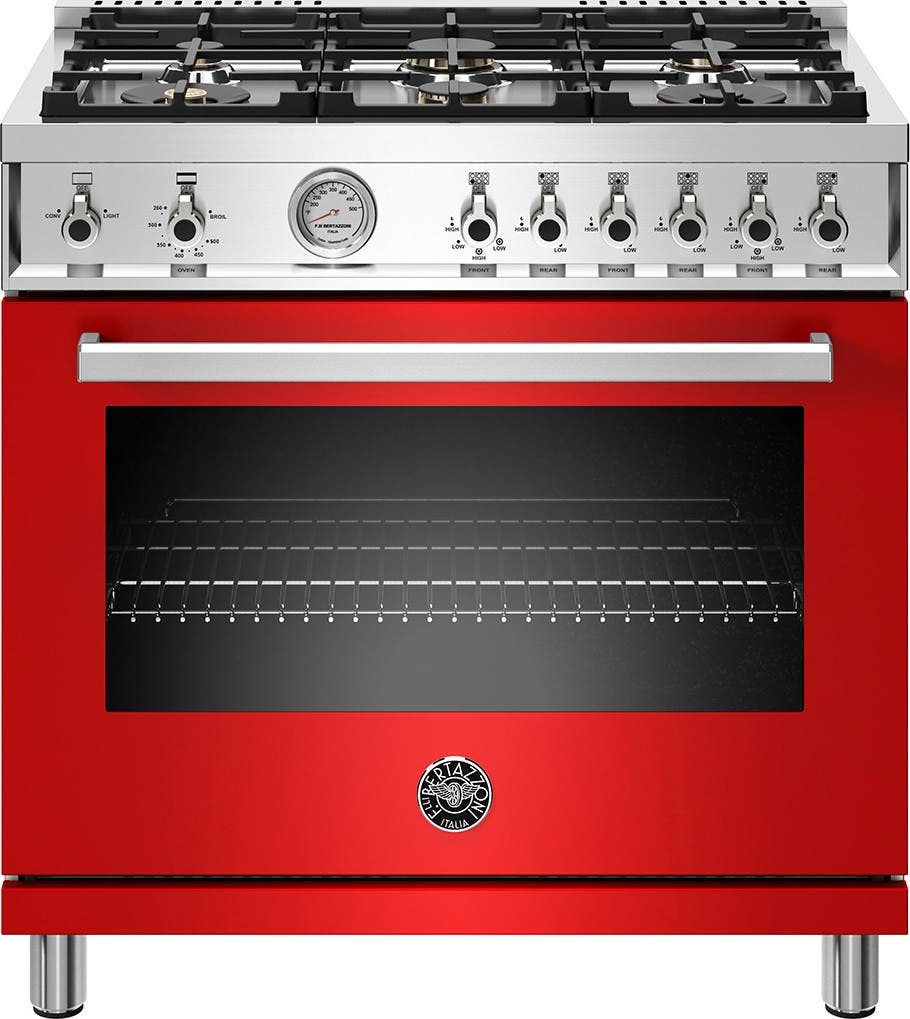 Bertazzoni PROF366GASROT Rosso Red