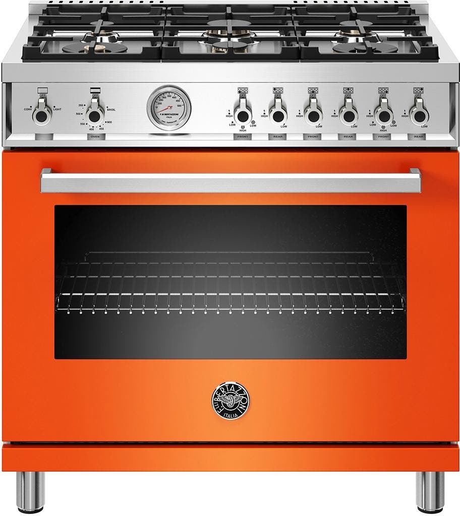 Bertazzoni PROF366GASART Arancio Orange