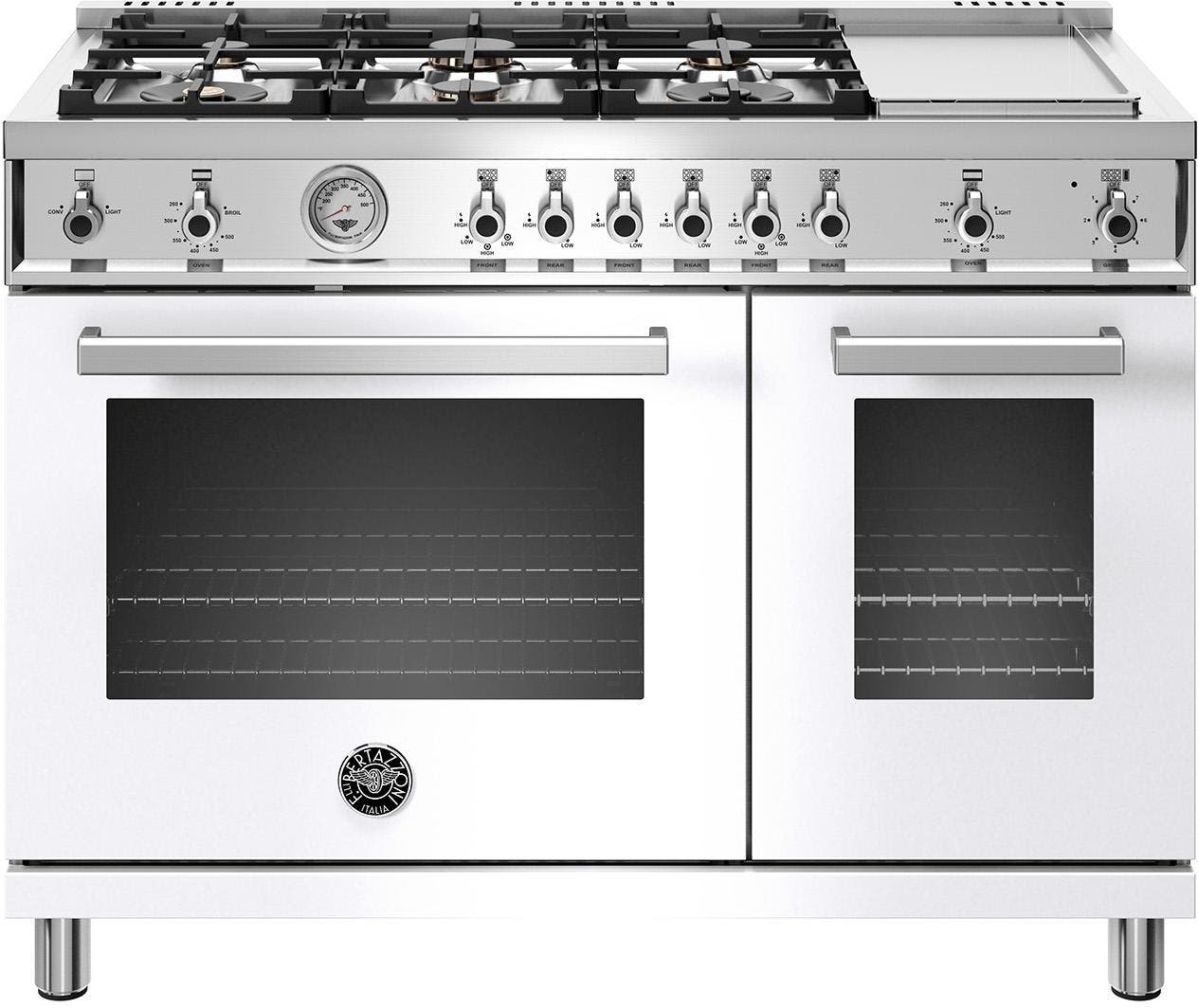 Bertazzoni PROF486GGASBIT Bianco White