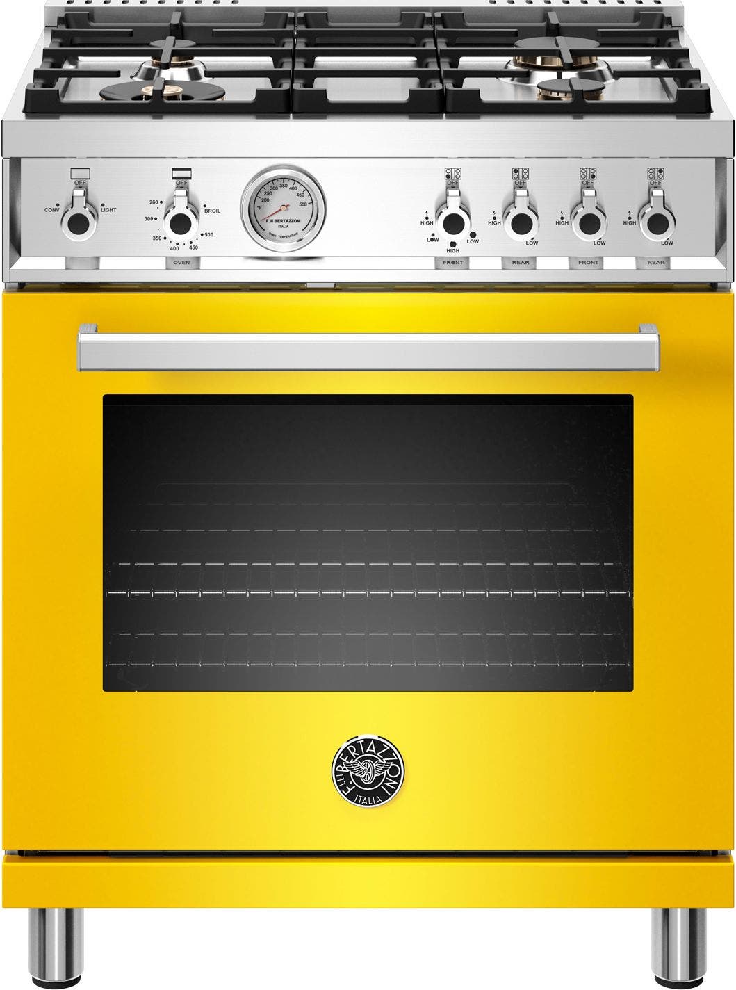 Bertazzoni PROF304GASGIT Giallo Yellow