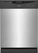 24 Inch Built-In Front Control Dishwasher with 14 Place Setting, 2 Wash Cycles