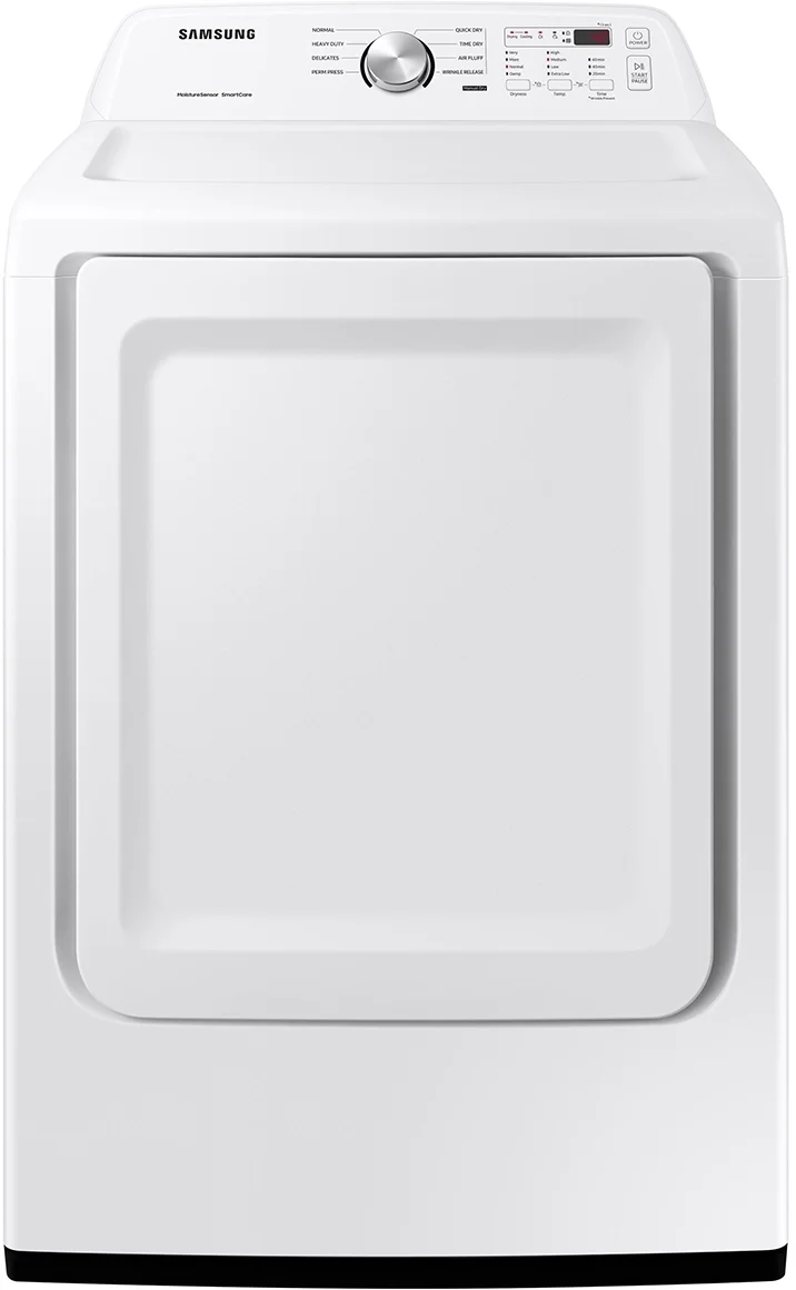 Samsung DVG45T3200W 7.2 cu. ft. Gas Dryer with Sensor Dry White Plesser's Appliances