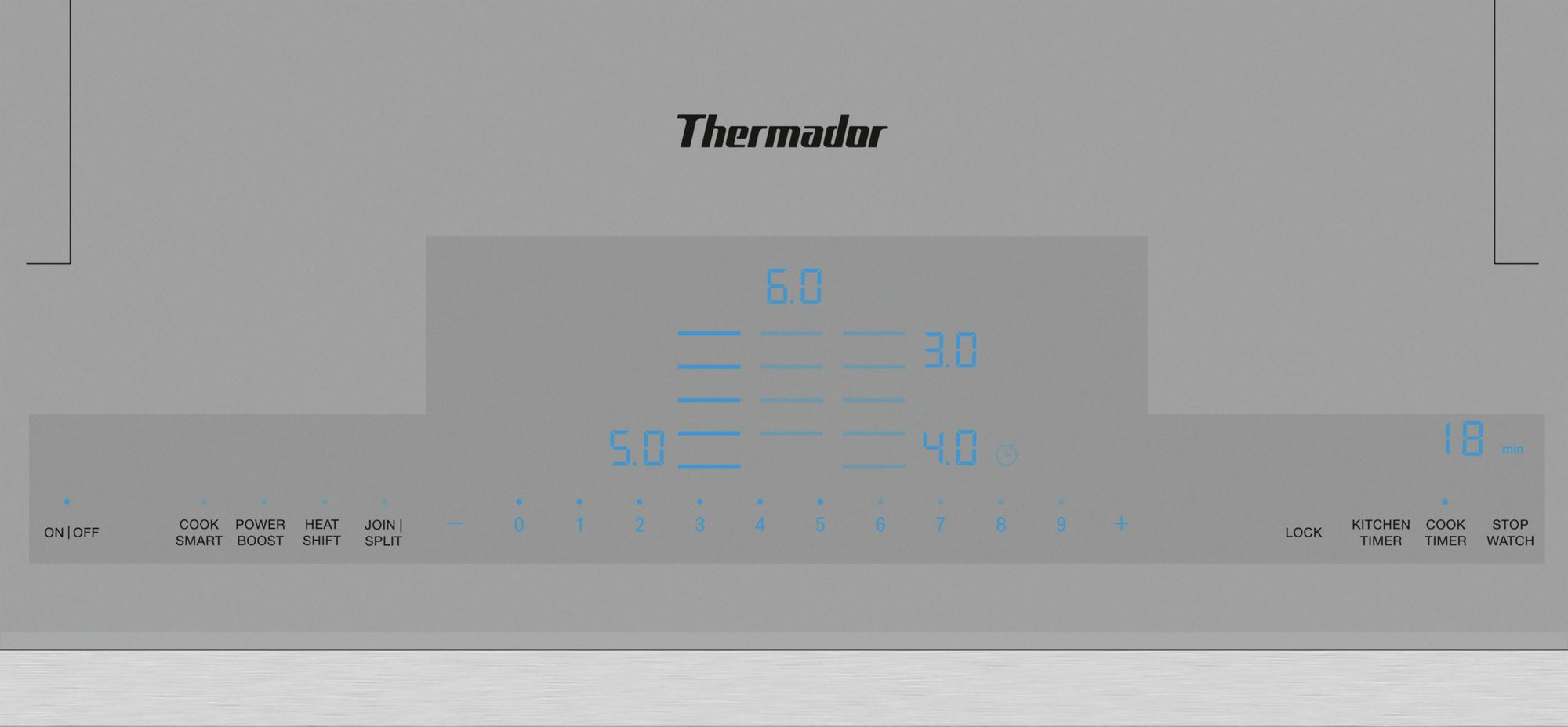 Thermador CIT367TGS Titanium Gray, Framed
